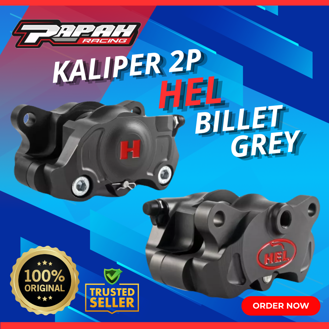 KALIPER CALIPER HEL 2P BILLET GREY ABU ABU